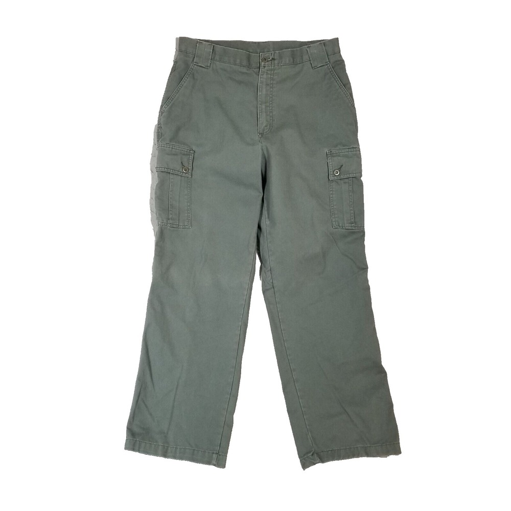 Colours Alexander Julian cargo pants men's 34x30 khaki green loose baggy